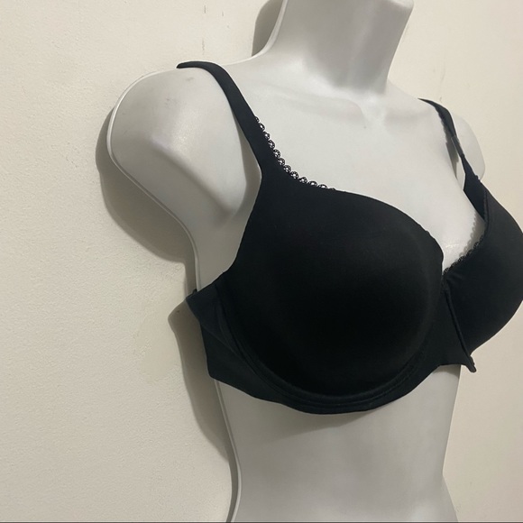 NWT Victoria Secret Body any Victoria Black Smooth Lined a Demi Bra Size 34DD - Picture 4 of 12